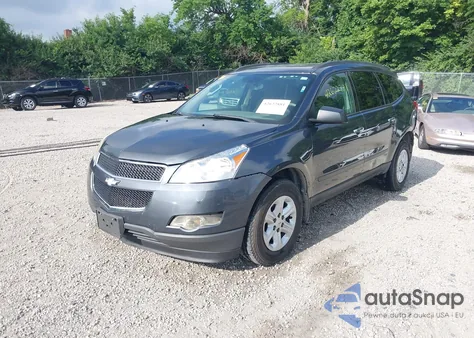 2011 Chevrolet Traverse Ls из США, поврежденный, VIN 1GNKRFED6BJ318867